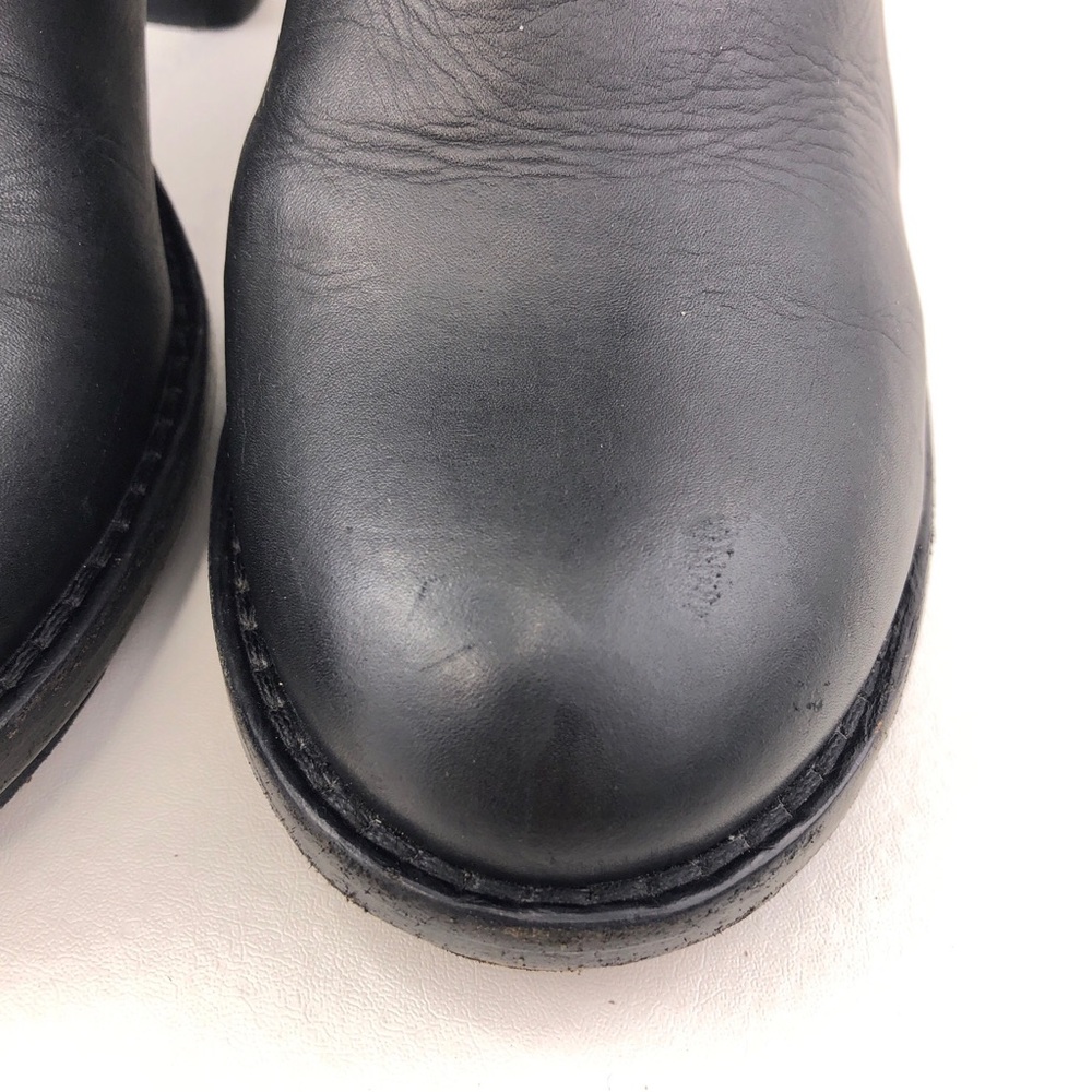 Acne Studios Cypress Black Leather Ankle Boots EUR 39 - Picture 14 of 15